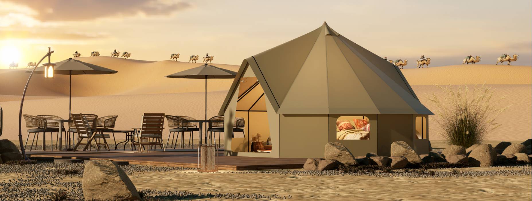 德钦县露营酒店帐篷产品